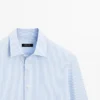 100 % Baumwolle, gestreiftes Hemd in Regular Fit 100 % Baumwolle, gestreiftes Hemd in Regular Fit