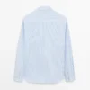 100 % Baumwolle, gestreiftes Hemd in Regular Fit 100 % Baumwolle, gestreiftes Hemd in Regular Fit