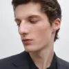Anzug-Blazer aus kühler Wollmischung mit Karomuster Anzug-Blazer aus kühler Wollmischung mit Karomuster
