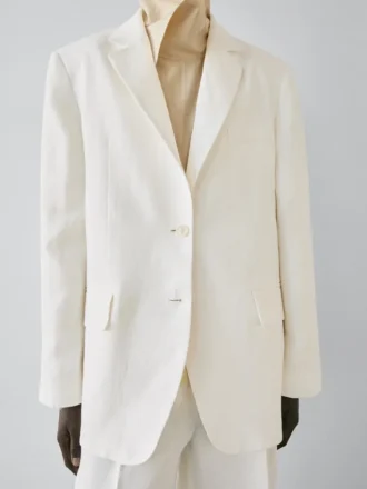 Anzug-Blazer aus Leinen