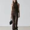 Ausgestellte Hose mit Tasche Ausgestellte Hose mit Tasche