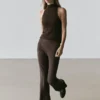 Ausgestellte Hose mit Tasche Ausgestellte Hose mit Tasche