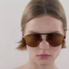 Aviator-Sonnenbrille aus Metall Aviator-Sonnenbrille aus Metall