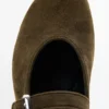 Ballerinas aus Spaltleder Ballerinas aus Spaltleder