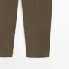 Baumwoll-Hose mit doppelten Abnähern