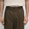 Baumwoll-Hose mit doppelten Abnähern