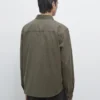 Baumwoll-Overshirt mit Taschen Baumwoll-Overshirt mit Taschen