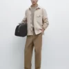 Baumwoll-Overshirt mit Taschendetails Baumwoll-Overshirt mit Taschendetails