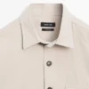 Baumwoll-Overshirt mit Taschendetails Baumwoll-Overshirt mit Taschendetails