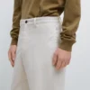 Baumwoll-Twill-Hose mit elastischem Bund