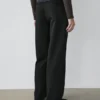 Baumwollhose mit Abnähern
