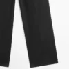 Baumwollhose mit Abnähern