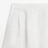 Bermudashorts aus 100 % Leinen mit kurzen Falten