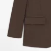 Blazer aus Kreppstoff Blazer aus Kreppstoff
