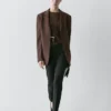 Blazer aus Kreppstoff Blazer aus Kreppstoff