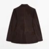 Blazer aus Wildleder Blazer aus Wildleder