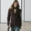Blazer mit Taschen und Reverskragen