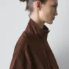 Bomberjacke aus Wildleder Bomberjacke aus Wildleder