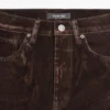 Bootcut-Jeans mit hoher Taille und Flock-Finish Bootcut-Jeans mit hoher Taille und Flock-Finish