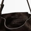 Bucket Bag aus Spaltveloursleder Bucket Bag aus Spaltveloursleder