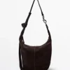 Bucket Bag aus Spaltveloursleder Bucket Bag aus Spaltveloursleder