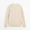 Cardigan aus Alpaka und Wolle mit V-Ausschnitt
