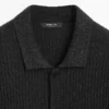 Cardigan aus Baumwoll-Woll-Mischung mit Knöpfen