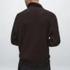 Cardigan aus Baumwolle mit Zopfmuster und Reißverschluss