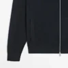 Cardigan aus Baumwollmischung mit Reißverschluss Cardigan aus Baumwollmischung mit Reißverschluss