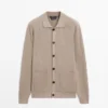 Cardigan aus Baumwollstrick