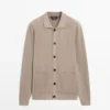 Cardigan aus Baumwollstrick