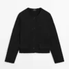 Cardigan aus Baumwollstrick Cardigan aus Baumwollstrick