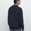 Cardigan aus Baumwollstrick mit Taschen Cardigan aus Baumwollstrick mit Taschen