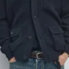 Cardigan aus Baumwollstrick mit Taschen Cardigan aus Baumwollstrick mit Taschen