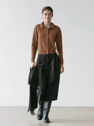 Cardigan aus Wolle