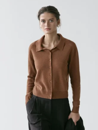Cardigan aus Wolle