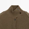 Cardigan aus Wolle mit Knopfdetails