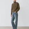 Cardigan aus Wolle mit Knopfdetails