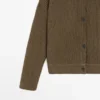 Cardigan aus Wolle mit Knopfdetails