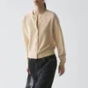 Cardigan aus Wolle mit Rundhalsausschnitt