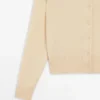 Cardigan aus Wolle mit Rundhalsausschnitt