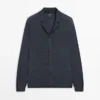 Cardigan aus Wollmischung mit Reverskragen Cardigan aus Wollmischung mit Reverskragen