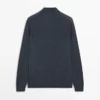 Cardigan aus Wollmischung mit Reverskragen Cardigan aus Wollmischung mit Reverskragen