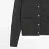 Cardigan mit goldenen Knöpfen