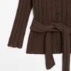 Cardigan mit Taillendetail