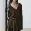 Cardigan mit Taillendetail