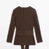 Cardigan mit Taillendetail