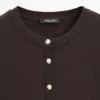 Cardigans mit goldenen Knöpfen Cardigans mit goldenen Knöpfen