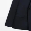 Cool Wool Zweireihiger Blazer für Anzüge Cool Wool Zweireihiger Blazer für Anzüge