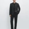 Cooler Anzug-Blazer aus Wolle Cooler Anzug-Blazer aus Wolle